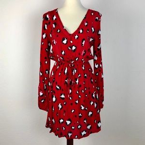 Chelsea & Violet Leopard Print Dress